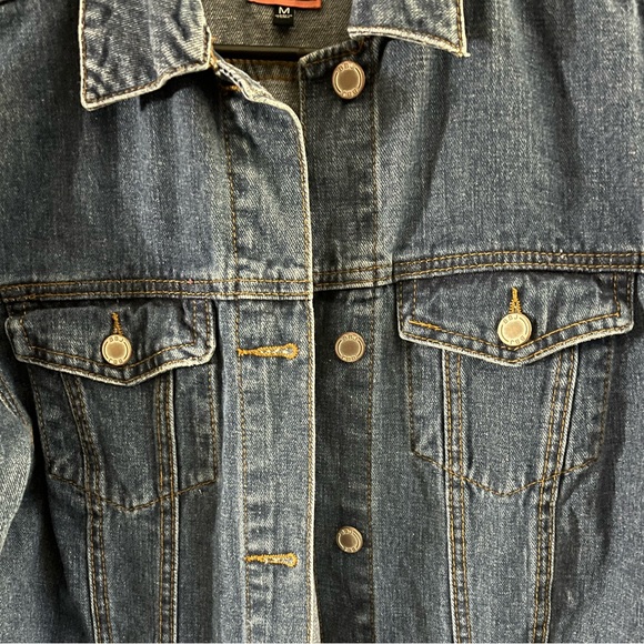 Boom Boom Jeans Oversized Jacket Size Medium - Picture 2 of 5